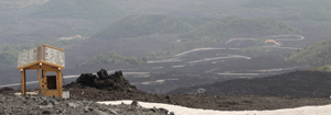 Switchbacks to Return From Mt. Etna